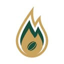 Passion — flame symbolising drive and energy for rugby